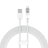 Kabel Baseus Explorer USB-A – Lightning 2,4A 2 m biały
