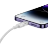 Kabel Baseus Explorer USB-A – Lightning 2,4A 2 m biały