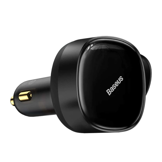 Baseus Ładowarka samochodowa Enjoyment 33 W 2x USB-C czarna