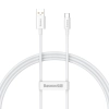 Baseus Superior P10320102214-01 USB-A – USB-C 100W 1,0 m biały – przewód ze złączami USB-A – USB-C w kolorze biały.