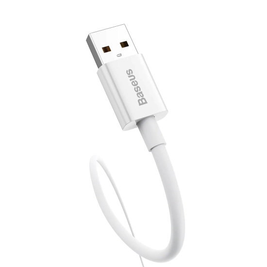 Baseus Superior P10320102214-01 USB-A – USB-C 100 W 1,0 m biały