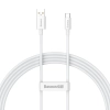 Kabel Baseus Superior Series USB-A–USB-C 100W 1,5 m biały