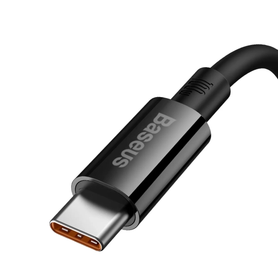 Baseus Kabel Superior USB-C–USB-C 100 W 1 m czarny