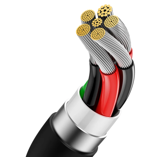 Baseus Kabel Superior USB-C–USB-C 100 W 1 m czarny