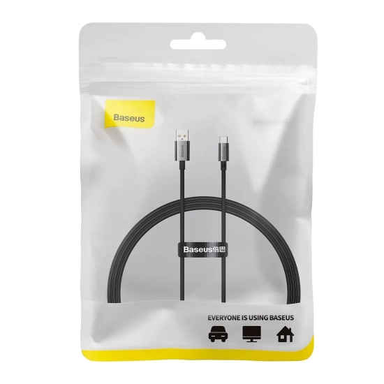 Baseus Kabel Superior USB-C–USB-C 100 W 1 m czarny