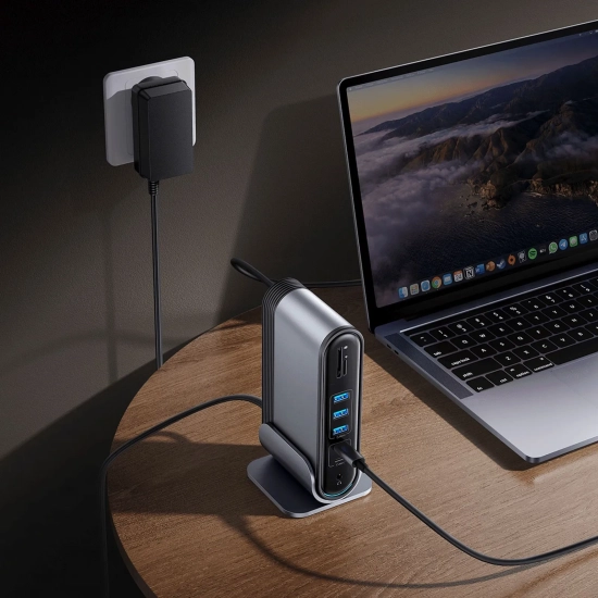 Baseus UnionJoy B00532304811-00 stacja dokująca USB-C 17w1
