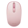 Mysz bezprzewodowa Baseus F01B 2.4 GHz Bluetooth różowa