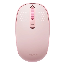 Mysz bezprzewodowa Baseus F01B 2.4 GHz Bluetooth różowa
