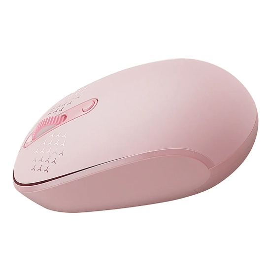 Mysz bezprzewodowa Baseus F01B 2.4 GHz Bluetooth różowa
