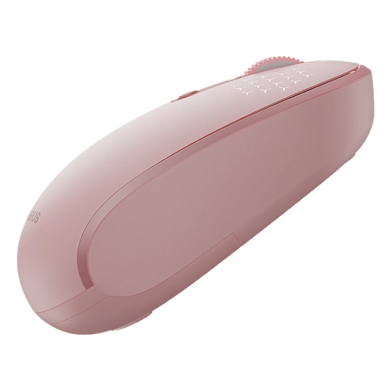 Baseus Mysz bezprzewodowa F01B Tri-Mode różowa 1600 DPI