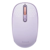 Mysz bezprzewodowa Baseus F01B 2.4 GHz Bluetooth fioletowa