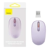 Mysz bezprzewodowa Baseus F01B 2.4 GHz Bluetooth fioletowa