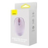 Mysz bezprzewodowa Baseus F01B 2.4 GHz Bluetooth fioletowa