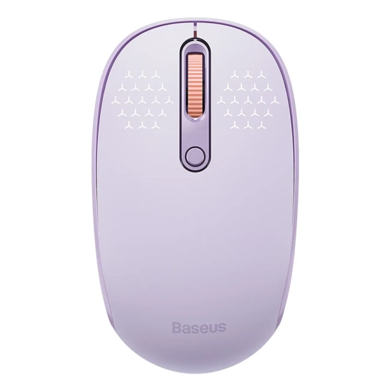 Mysz bezprzewodowa Baseus F01B 2.4 GHz Bluetooth fioletowa