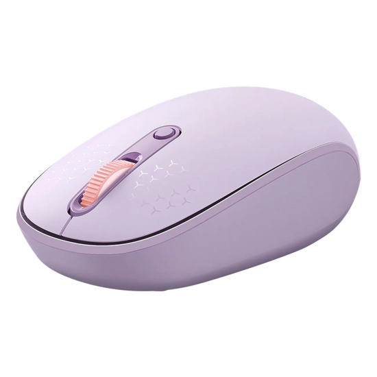 Baseus Mysz bezprzewodowa F01B Tri-Mode fioletowa 1600 DPI