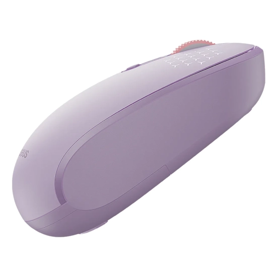 Baseus Mysz bezprzewodowa F01B Tri-Mode fioletowa 1600 DPI