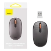Baseus Mysz bezprzewodowa F01B Tri-Mode szara 1600 DPI