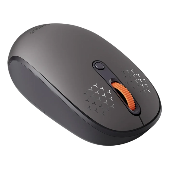 Baseus Mysz bezprzewodowa F01B Tri-Mode szara 1600 DPI