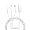 Baseus Superior Series USB-A – USB-C / Lightning / micro USB 3,5A 0,5 m – przewód ze złączami USB-A – USB-C / Lightning