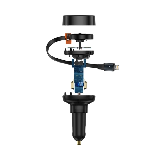 Baseus Ładowarka samochodowa Enjoyment Pro 55 W Lightning czarna