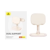 Baseus Seashell Series stojak na tablet i telefon różowy