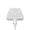 Powerbank 6000mAh Magnetic Mini Air 20W z kablem USB-C - biały