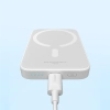 Powerbank 6000mAh Magnetic Mini Air 20W z kablem USB-C - biały