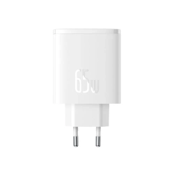 Ładowarka sieciowa Baseus Cube Pro P10152301213-00 65W biała – zdjęcie główne dokładnego wariantu produktu.