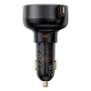 Baseus Enjoyment Pro ładowarka samochodowa 60 W zwijany kabel czarna