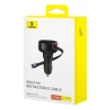 Baseus Enjoyment Pro ładowarka samochodowa 60 W zwijany kabel czarna