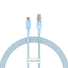 Kabel Baseus Explorer USB-C – USB-C 100W 6A 1 m niebieski