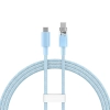 Kabel Baseus Explorer USB-C – USB-C 100W 6A 1 m niebieski