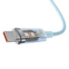 Baseus Explorer USB-C – USB-C 100 W 1 m niebieski