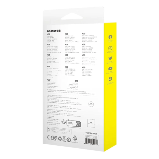 Baseus Explorer USB-C – USB-C 100 W 1 m niebieski