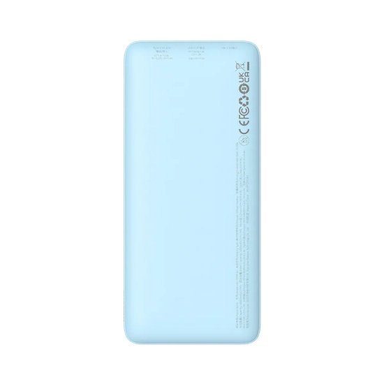Powerbank 10000mAh Airpow Fast Charge 20W - niebieski