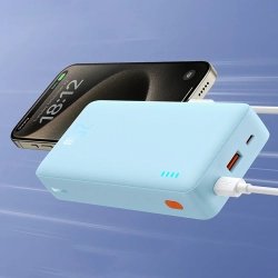 Powerbank Baseus Airpow P10022804313-00 20000 mAh 20W niebieski – zdjęcie główne dokładnego wariantu produktu.