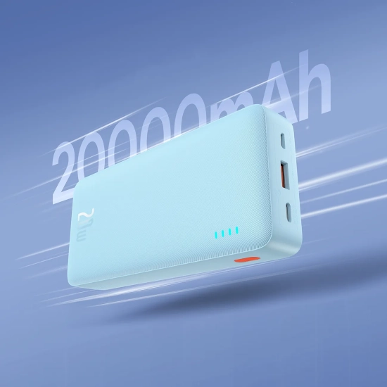 Baseus Powerbank Airpow P10022804313-00 20000 mAh 20 W niebieski