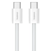 Baseus Superior Series II USB-C – USB-C 30W 2 m biały – przewód ze złączami USB-C – USB-C w kolorze biały.