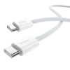 Kabel Baseus Superior II USB-C–USB-C 30W 1 m biały