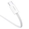 Baseus Superior Series II USB-C – USB-C 30 W 1 m biały
