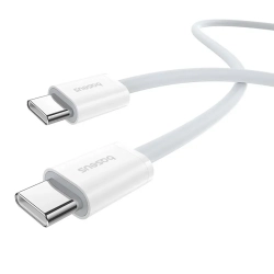 Kabel Baseus Superior II USB-C–USB-C 30W 1 m biały