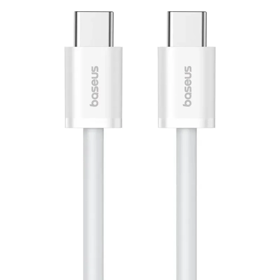 Kabel Baseus Superior II USB-C–USB-C 30W 1 m biały