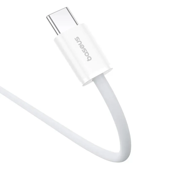 Kabel Baseus Superior II USB-C–USB-C 30W 1 m biały