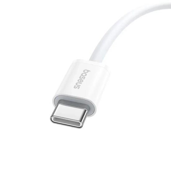 Kabel Baseus Superior II USB-C–USB-C 30W 1 m biały