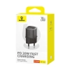 Baseus Ładowarka sieciowa GaN5S 20 W USB-C czarna