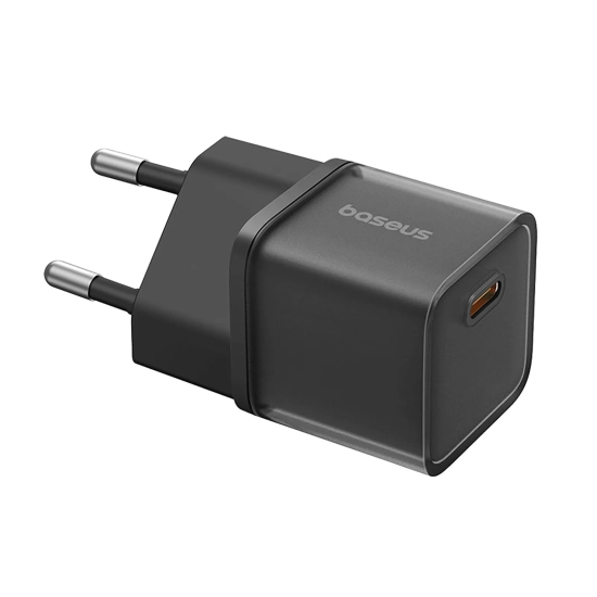Baseus Ładowarka sieciowa GaN5S 20 W USB-C czarna
