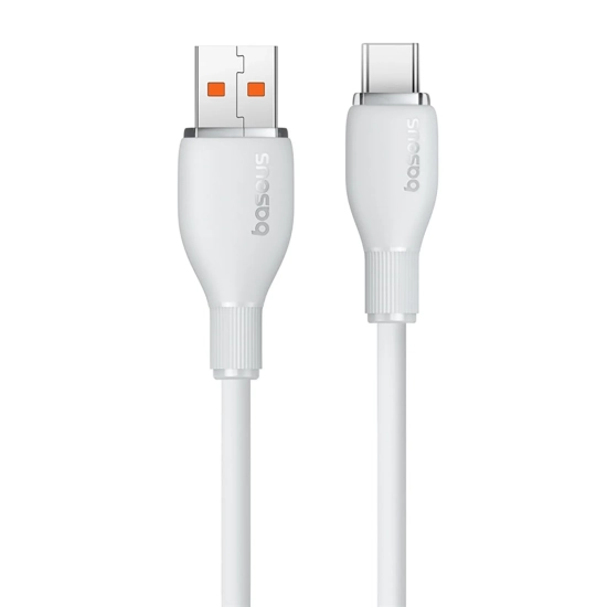 Baseus Pudding Series USB-A – USB-C 100 W 1,2 m biały
