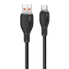 Baseus Kabel Pudding USB-A–USB-C 1,2 m 100 W czarny