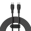 Baseus Pudding Series USB-C – USB-C 100W 1,2 m czarny – przewód ze złączami USB-C – USB-C w kolorze czarny.