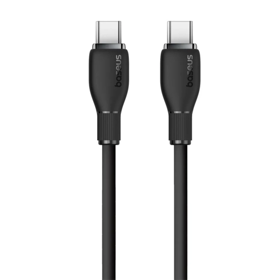 Baseus Pudding Series USB-C – USB-C 100 W 1,2 m czarny